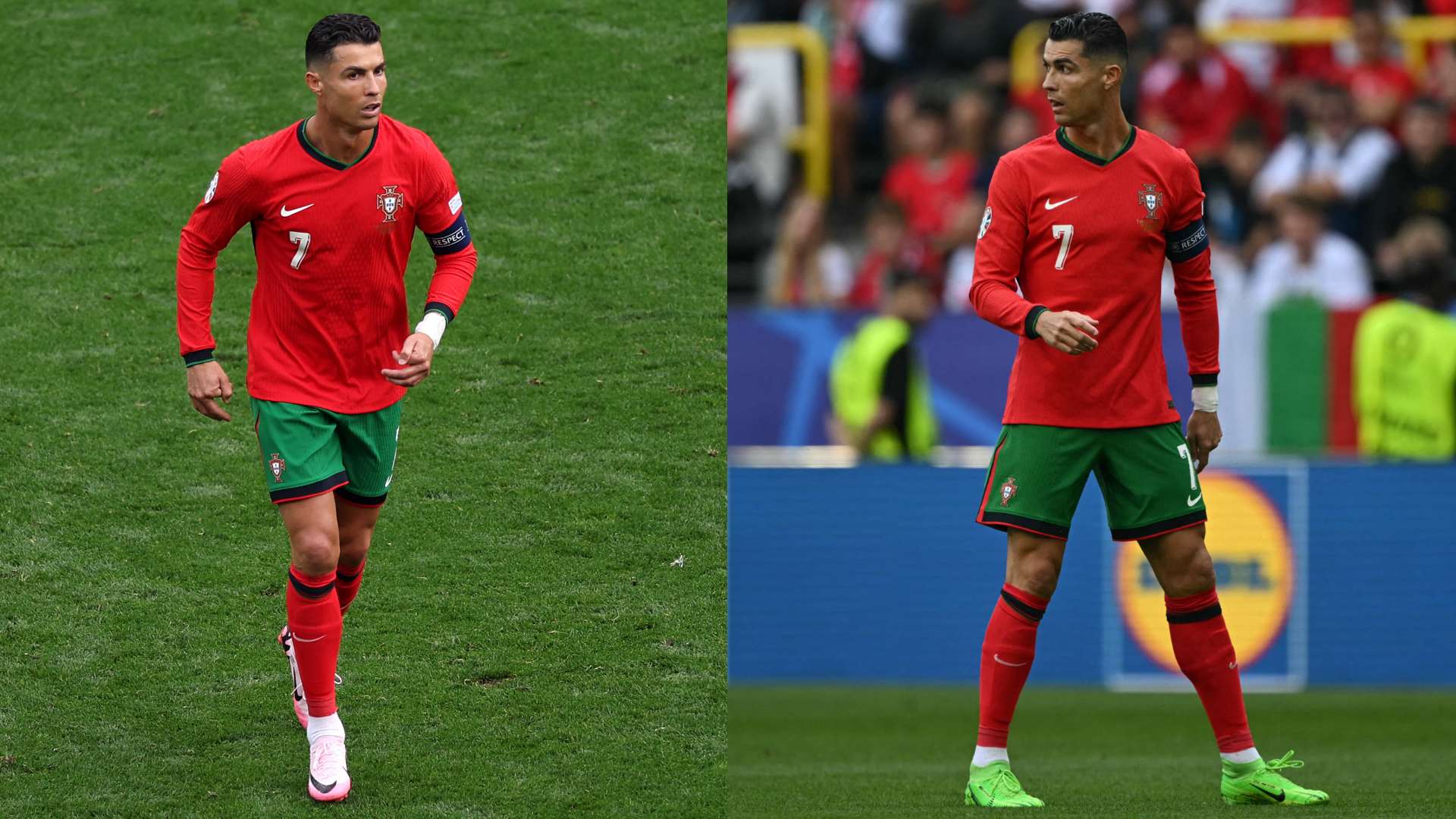 Cristiano ronaldo green cleats hotsell
